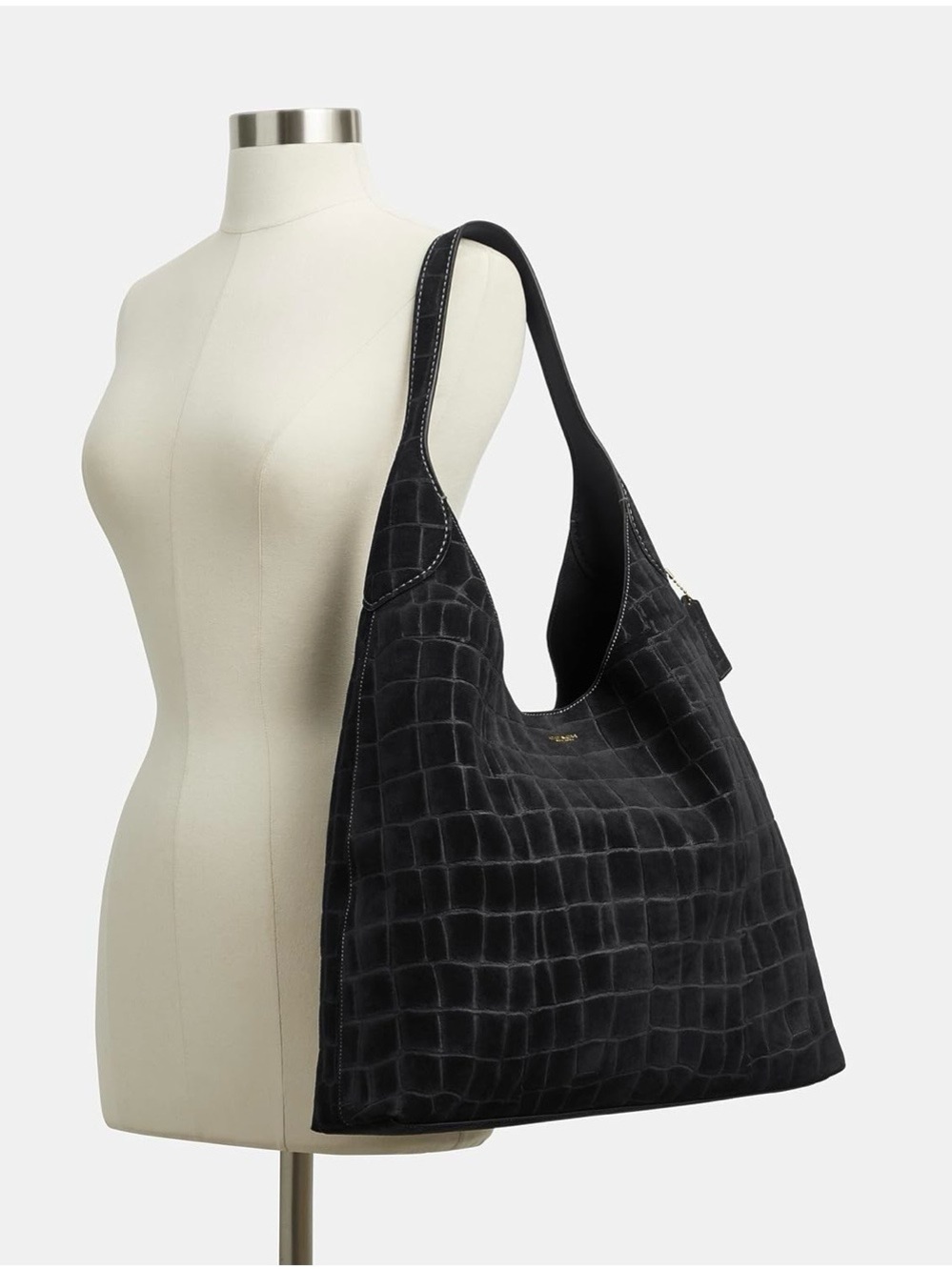 Coach Brooklyn Shoulder Bag 39 in Black - Picture 4 of 8